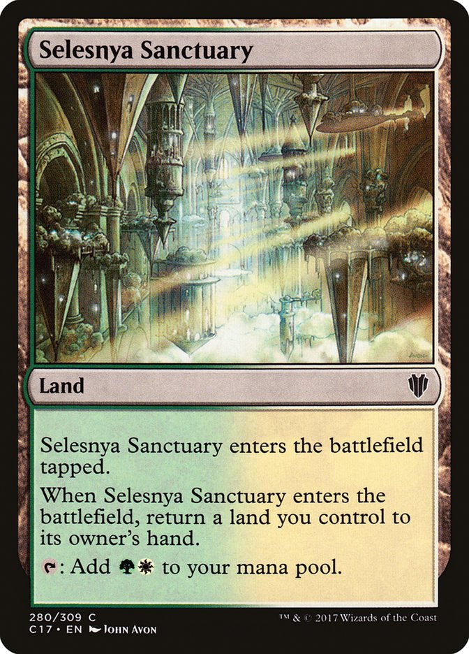Selesnya Sanctuary (280) [Commander 2017] | Odin's Place