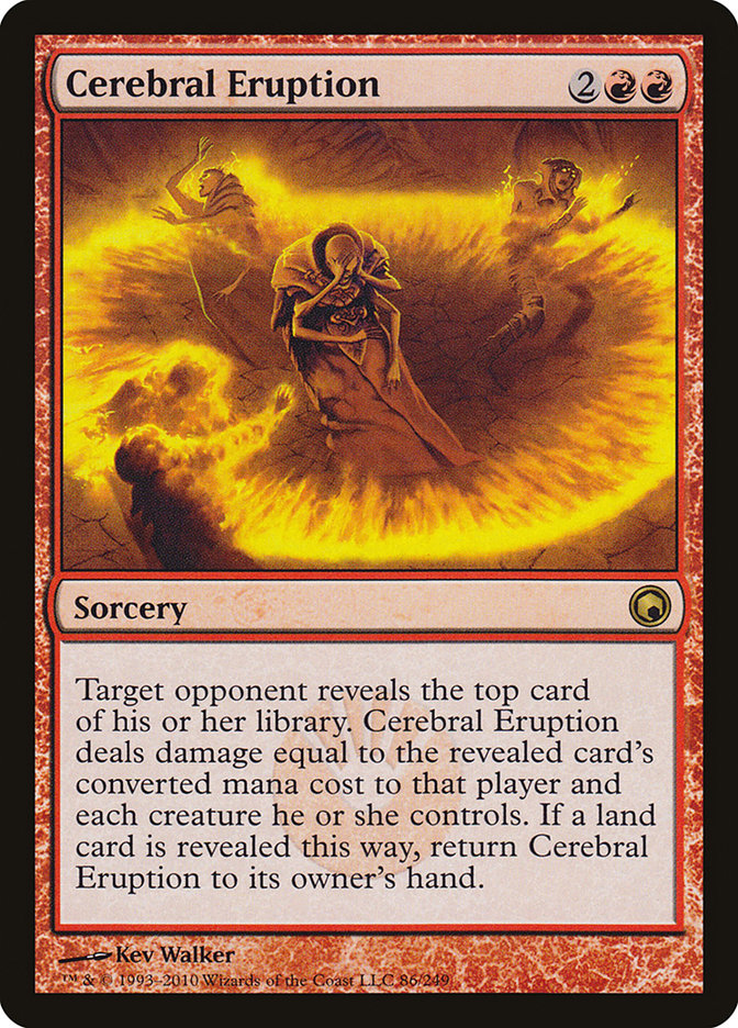 Cerebral Eruption (86) [Scars of Mirrodin] | Odin's Place
