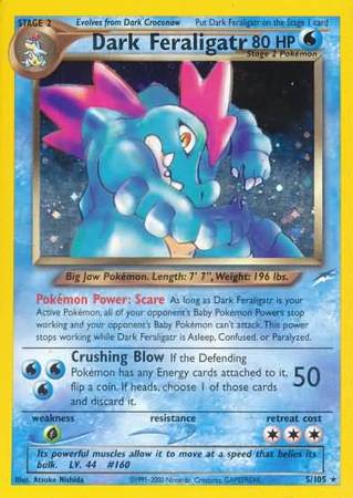 Dark Feraligatr (5/105) [Neo Destiny Unlimited] | Odin's Place