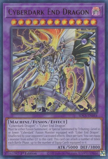 Cyberdark End Dragon [SDCS-EN044] Ultra Rare | Odin's Place