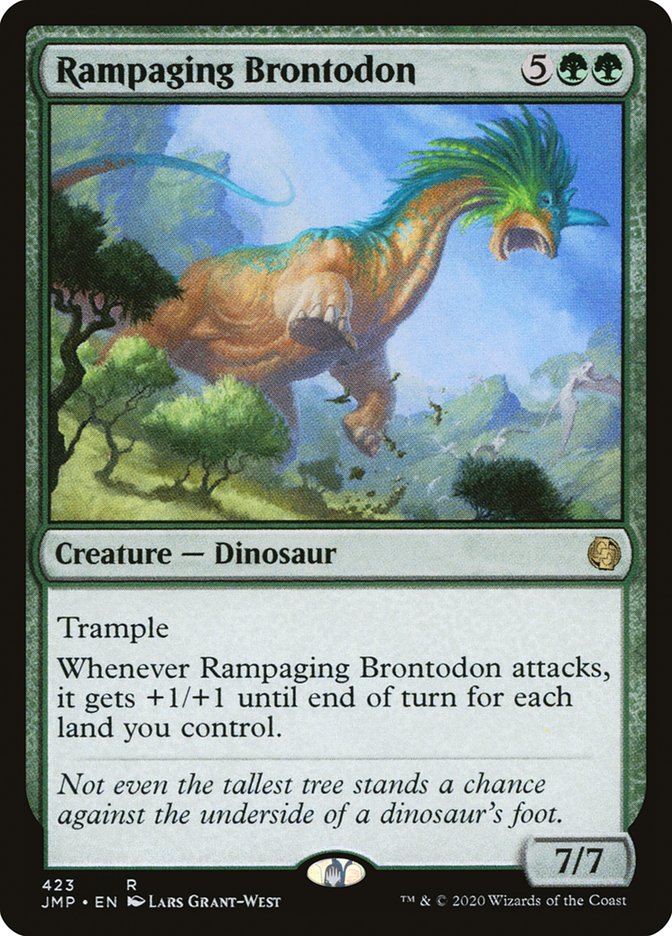 Rampaging Brontodon [Jumpstart] | Odin's Place