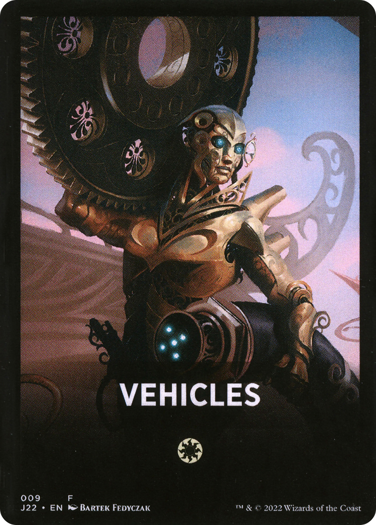 Vehicles Theme Card [Jumpstart 2022 Front Cards] | Odin's Place
