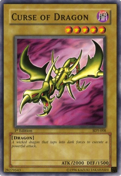 Curse of Dragon [SDY-008] Common | Odin's Place