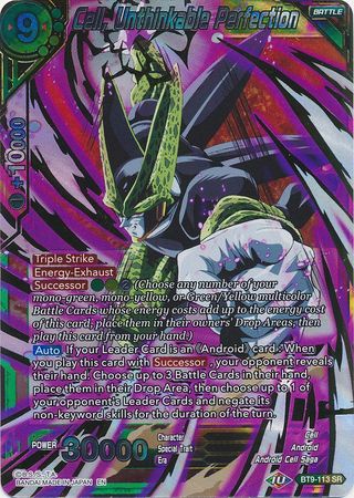 Cell, Unthinkable Perfection (BT9-113) [Universal Onslaught] | Odin's Place