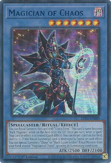 Magician of Chaos (Blue) [LDS3-EN089] Ultra Rare | Odin's Place