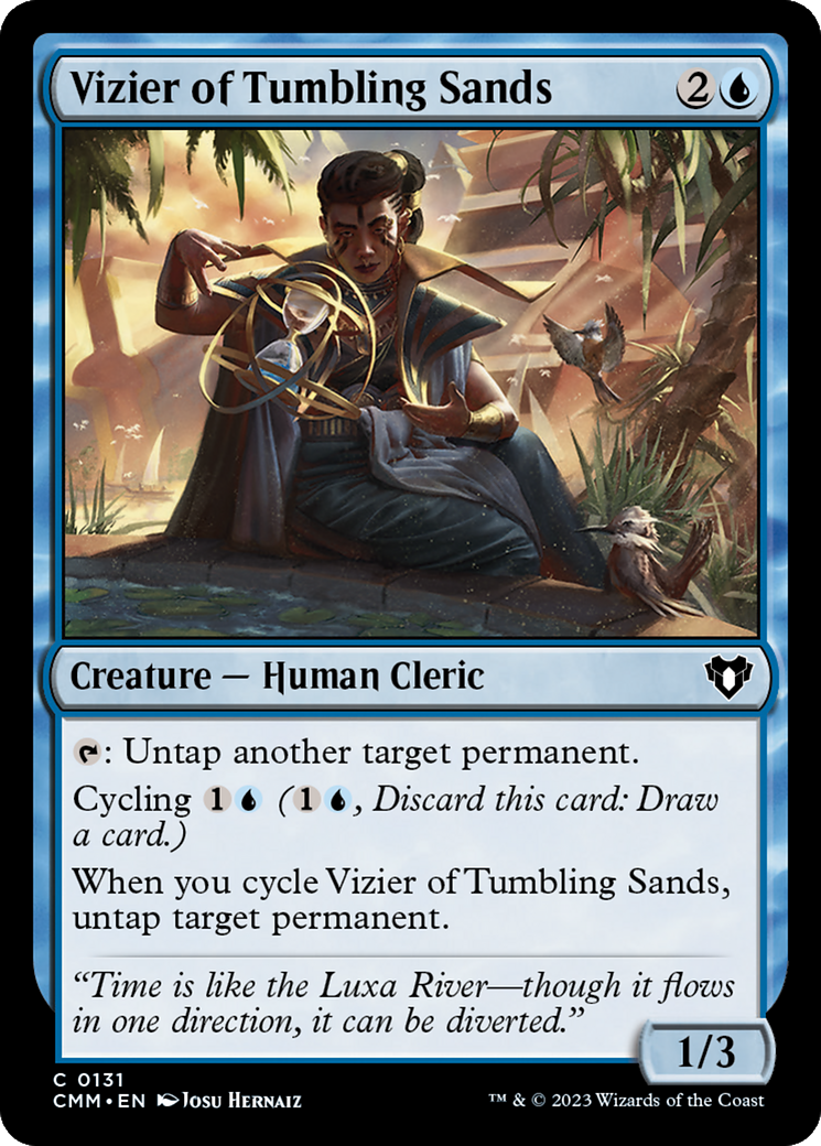 Vizier of Tumbling Sands [Commander Masters] | Odin's Place