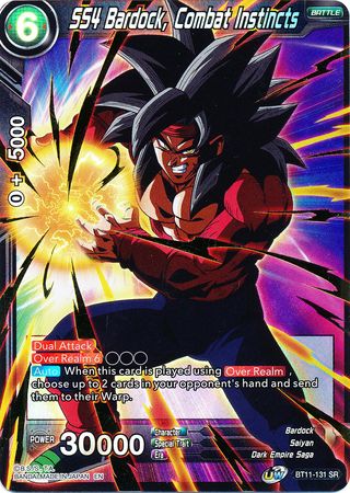 SS4 Bardock, Combat Instincts (BT11-131) [Vermilion Bloodline] | Odin's Place