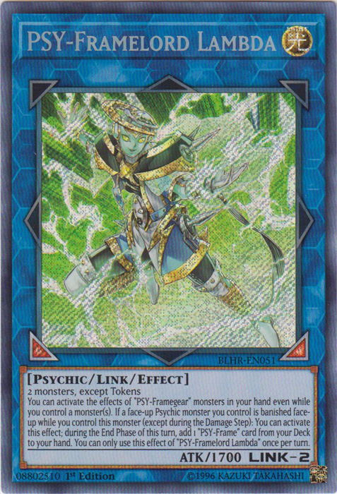 PSY-Framelord Lambda [BLHR-EN051] Secret Rare | Odin's Place