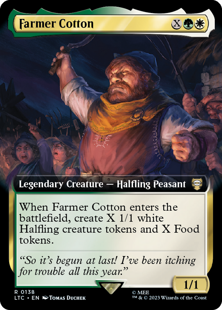 Farmer Cotton (Extended Art) [The Lord of the Rings: Tales of Middle-Earth Commander] | Odin's Place