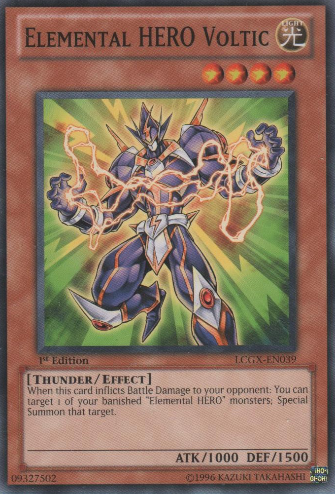 Elemental HERO Voltic [LCGX-EN039] Common | Odin's Place