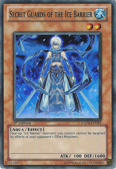 Secret Guards of the Ice Barrier [HA04-EN053] Super Rare | Odin's Place