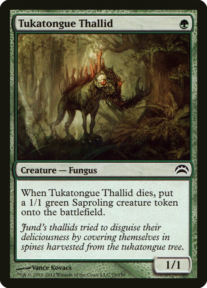 Tukatongue Thallid (79) [Planechase 2012] | Odin's Place