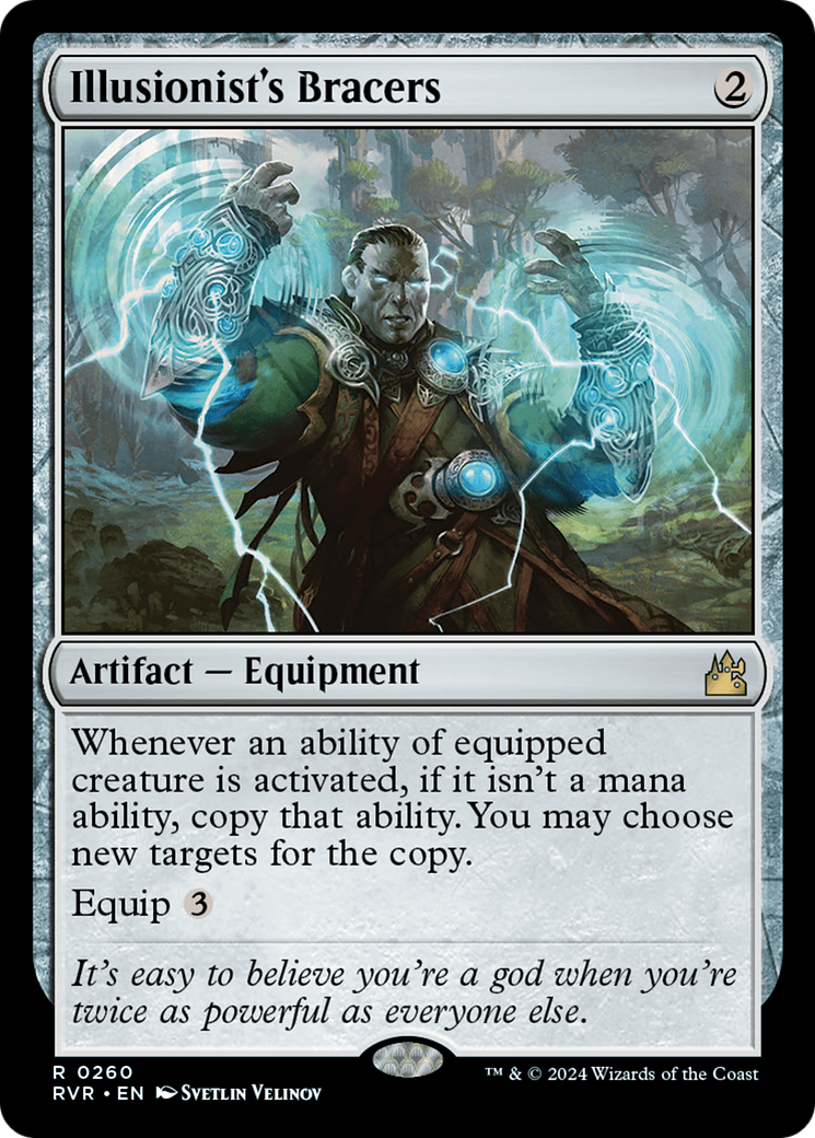 Illusionist's Bracers [Ravnica Remastered] | Odin's Place