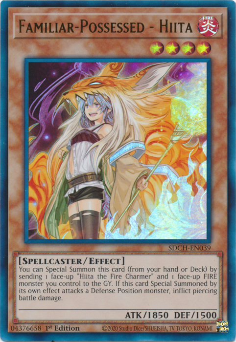 Familiar-Possessed - Hiita (Alternate Art) [SDCH-EN039] Ultra Rare | Odin's Place