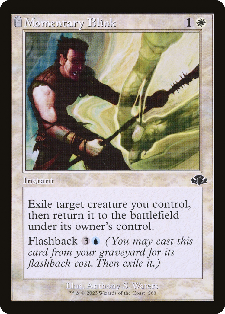 Momentary Blink (Retro) [Dominaria Remastered] | Odin's Place