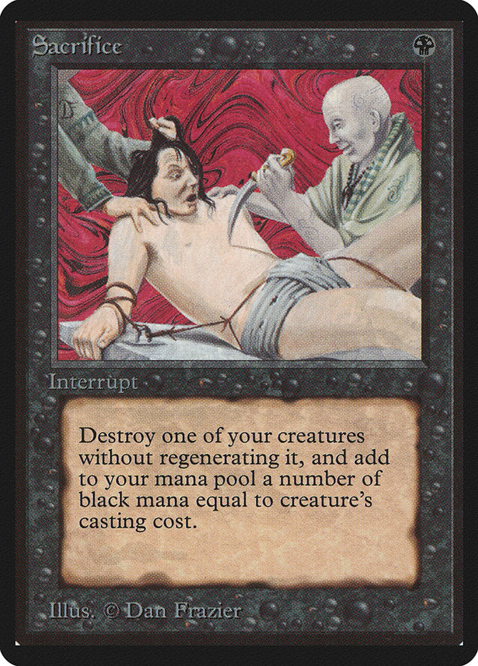 Sacrifice (125) [Beta Edition] | Odin's Place