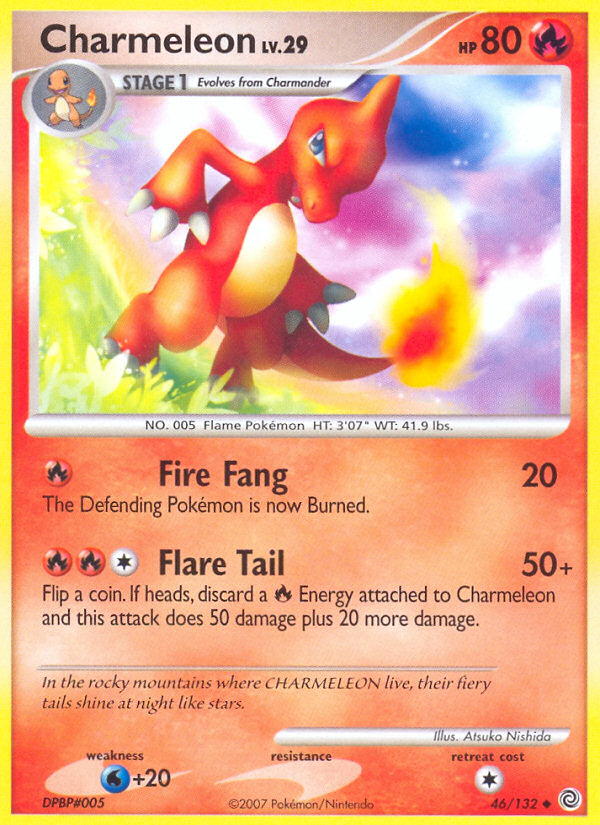 Charmeleon (46/132) [Diamond & Pearl: Secret Wonders] | Odin's Place