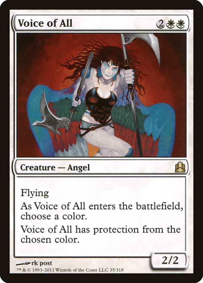 Voice of All (35) [Commander 2011] | Odin's Place
