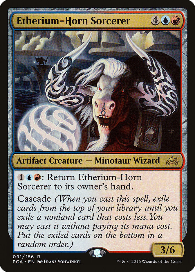 Etherium-Horn Sorcerer (91) [Planechase Anthology] | Odin's Place
