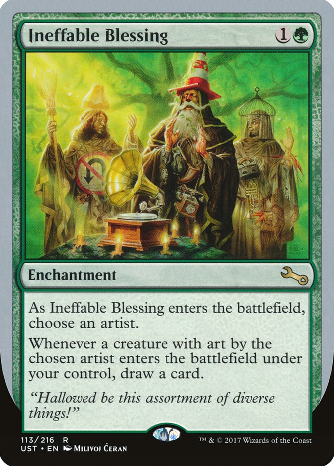 Ineffable Blessing (113) ("choose an artist") [Unstable] | Odin's Place