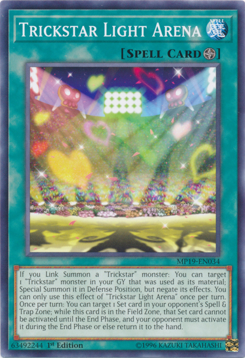 Trickstar Light Arena [MP19-EN034] Common | Odin's Place