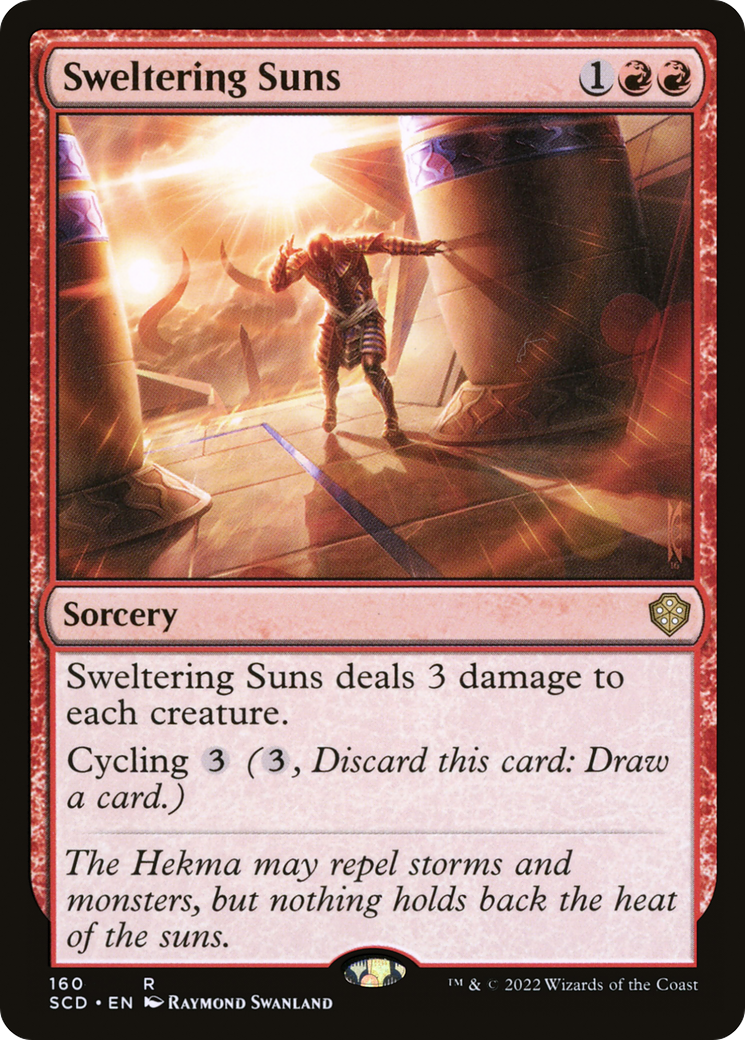 Sweltering Suns [Starter Commander Decks] | Odin's Place