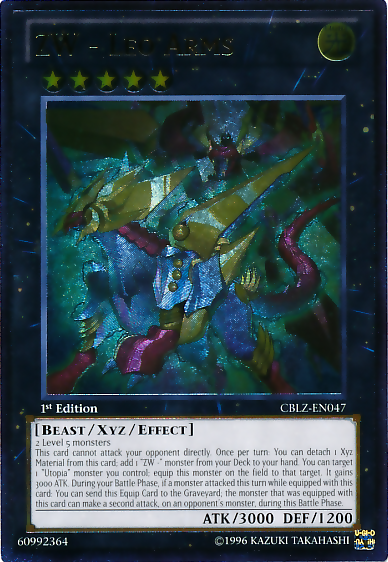 ZW - Leo Arms [CBLZ-EN047] Ultimate Rare | Odin's Place