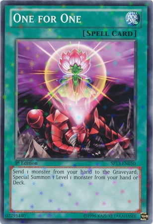 One for One [SP13-EN050] Starfoil Rare | Odin's Place