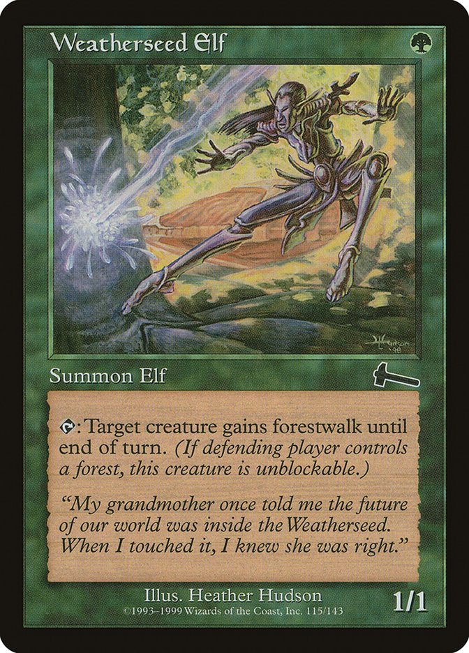 Weatherseed Elf (115) [Urza's Legacy] | Odin's Place