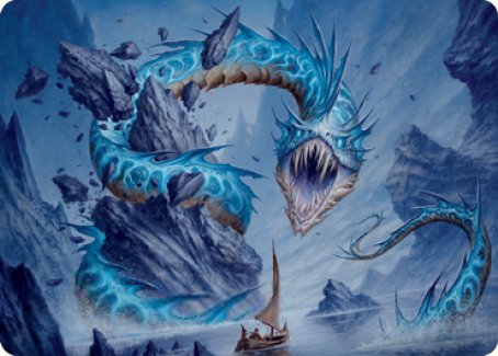 Biolume Serpent Art Card [Innistrad: Crimson Vow Art Series] | Odin's Place