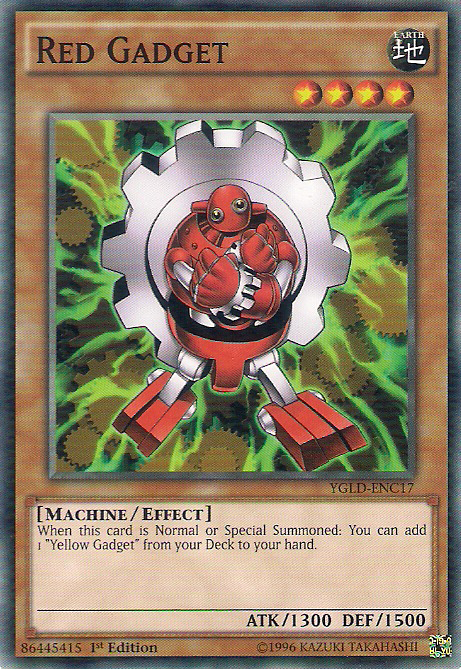 Red Gadget [YGLD-ENC17] Common | Odin's Place