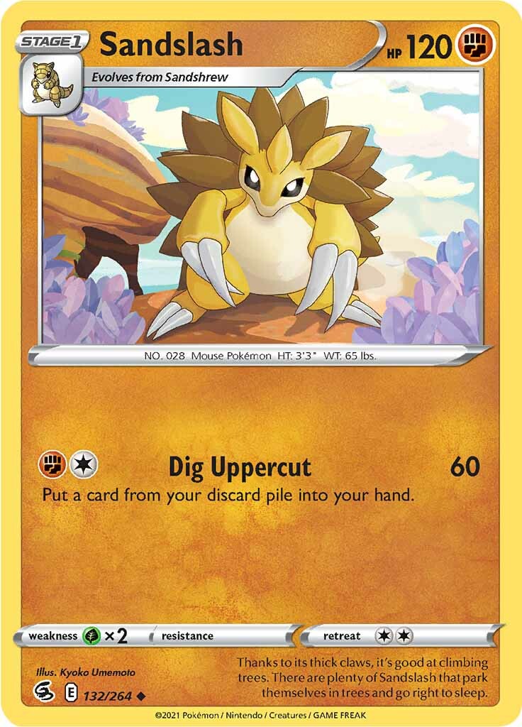 Sandslash (132/264) [Sword & Shield: Fusion Strike] | Odin's Place