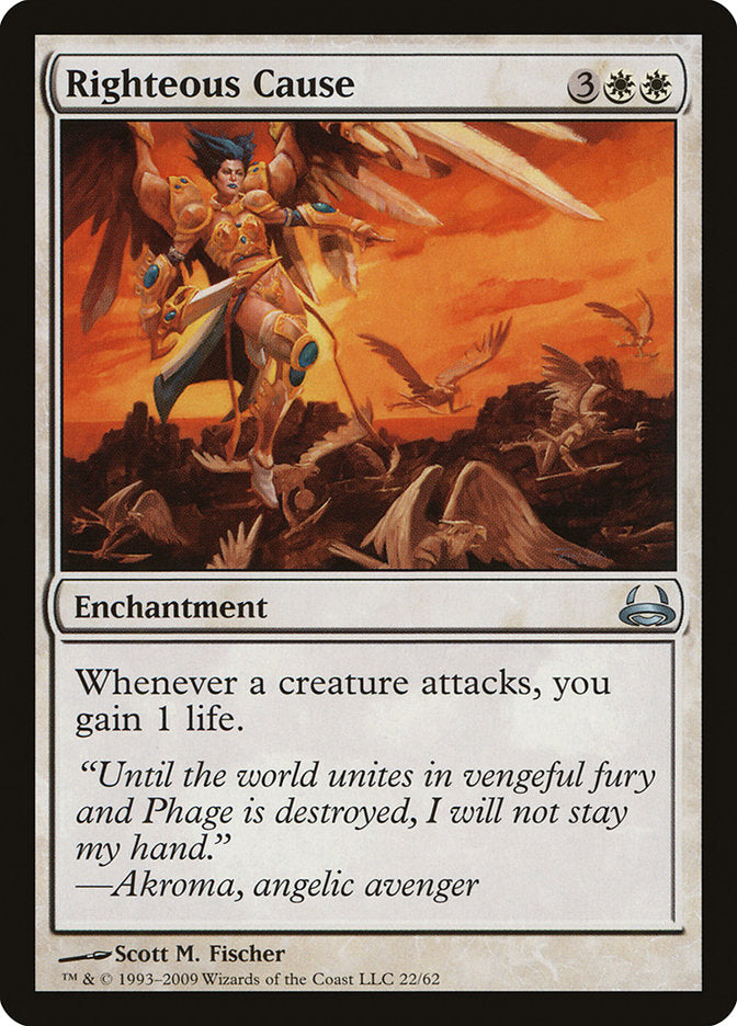 Righteous Cause (22) [Duel Decks: Divine vs. Demonic] | Odin's Place