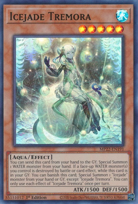 Icejade Tremora [MP22-EN191] Super Rare | Odin's Place