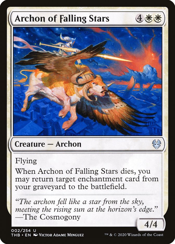 Archon of Falling Stars [Theros Beyond Death] | Odin's Place