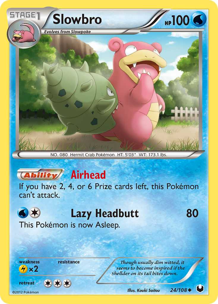 Slowbro (24/108) [Black & White: Dark Explorers] | Odin's Place