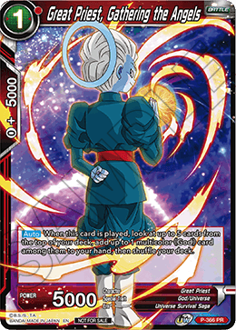 Great Priest, Gathering the Angels (Unison Warrior Series Boost Tournament Pack Vol. 7) (P-366) [Tournament Promotion Cards] | Odin's Place