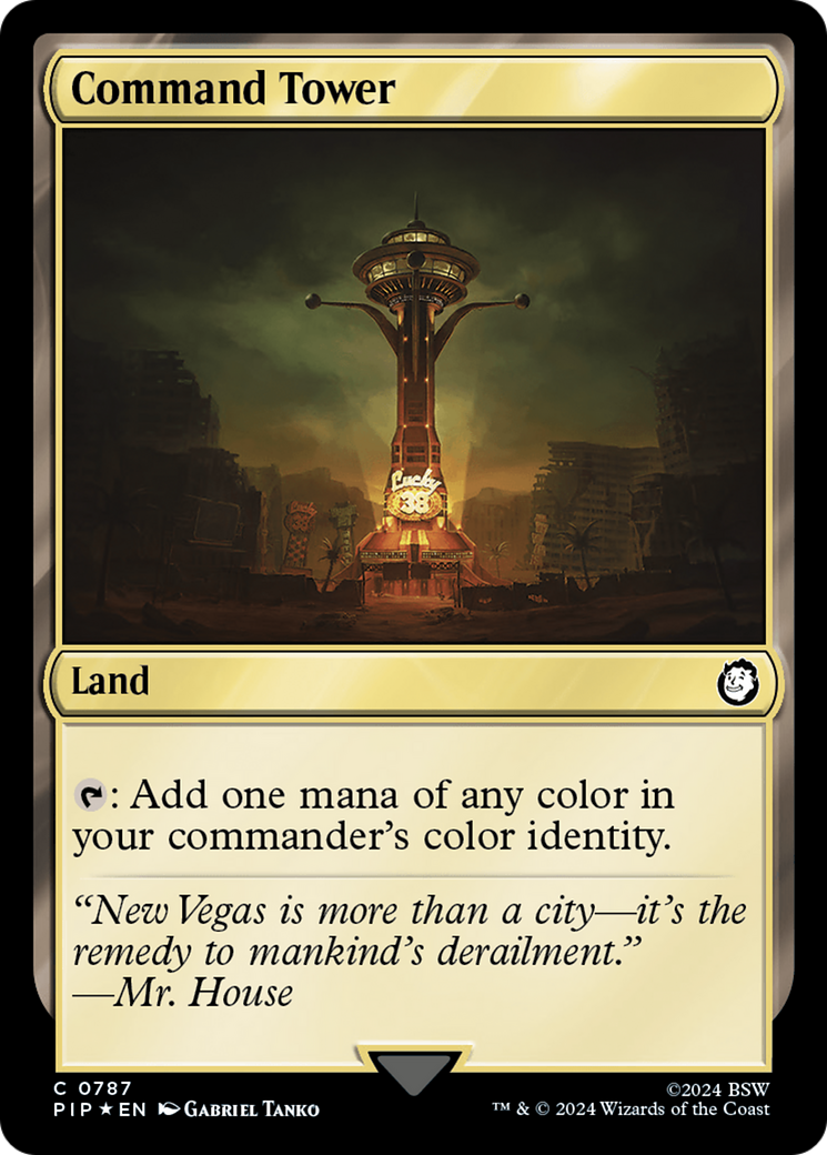 Command Tower (Surge Foil) [Fallout] | Odin's Place