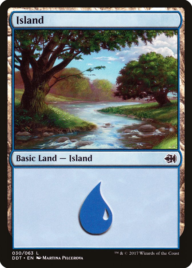 Island (30) [Duel Decks: Merfolk vs. Goblins] | Odin's Place