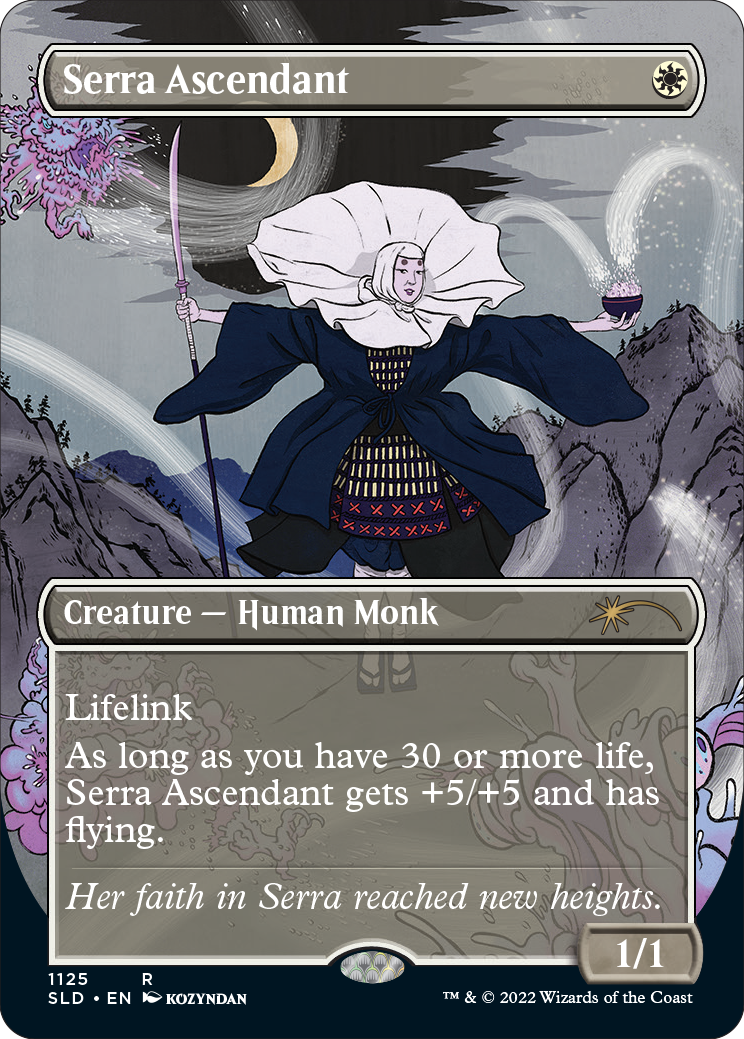 Serra Ascendant (Borderless) [Secret Lair Drop Series] | Odin's Place
