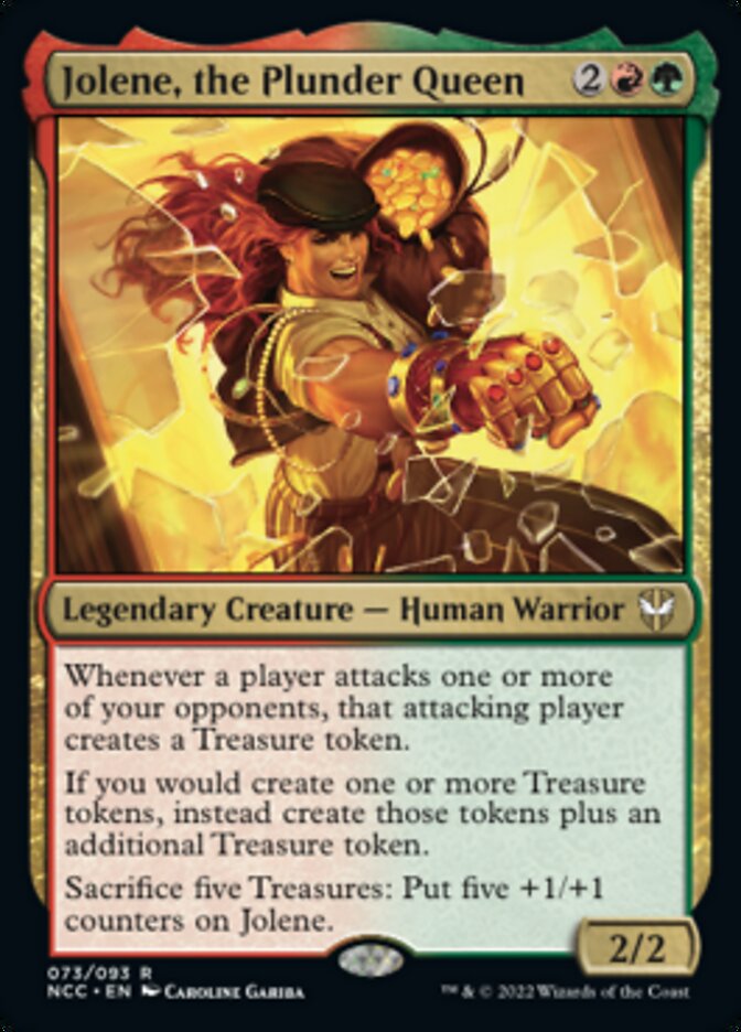 Jolene, the Plunder Queen [Streets of New Capenna Commander] | Odin's Place