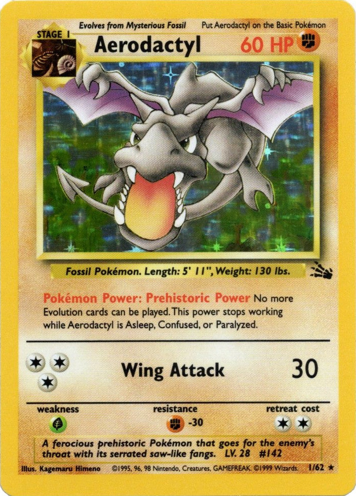 Aerodactyl (1/62) [Fossil Unlimited] | Odin's Place