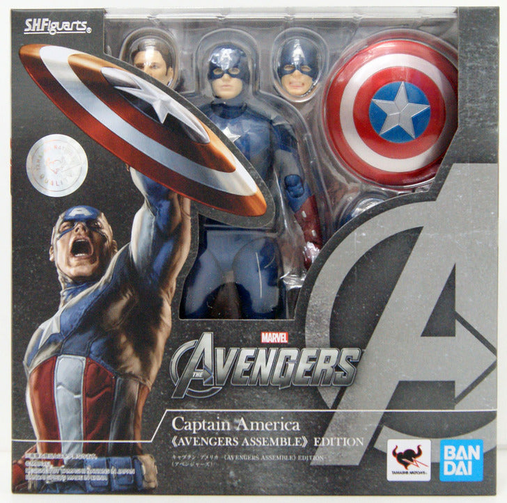 Bandai Spirits S. H. Figuarts Captain America Avengers Assemble Edition | Odin's Place