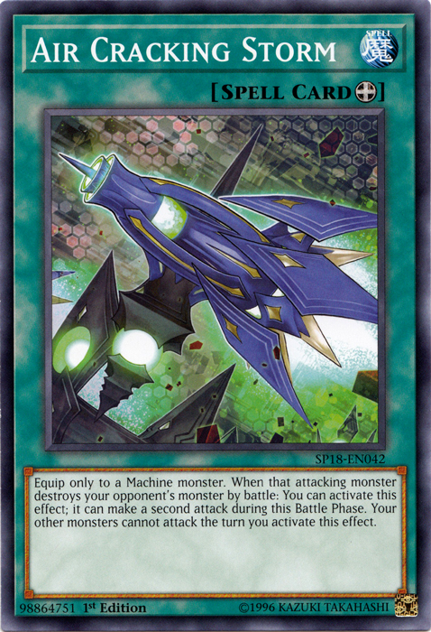 Air Cracking Storm [SP18-EN042] Common | Odin's Place