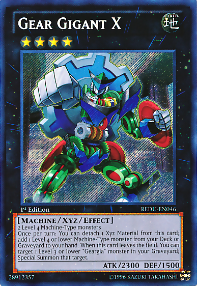 Gear Gigant X [REDU-EN046] Secret Rare | Odin's Place