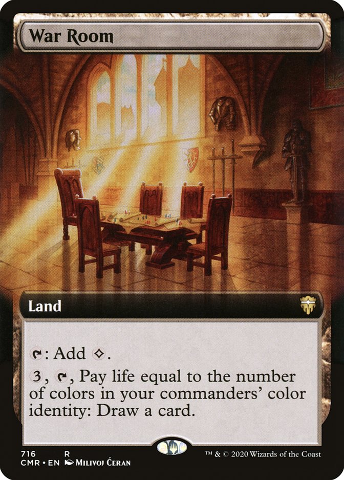 War Room (Extended Art) [Commander Legends] | Odin's Place