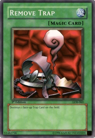 Remove Trap [LOB-060] Common | Odin's Place