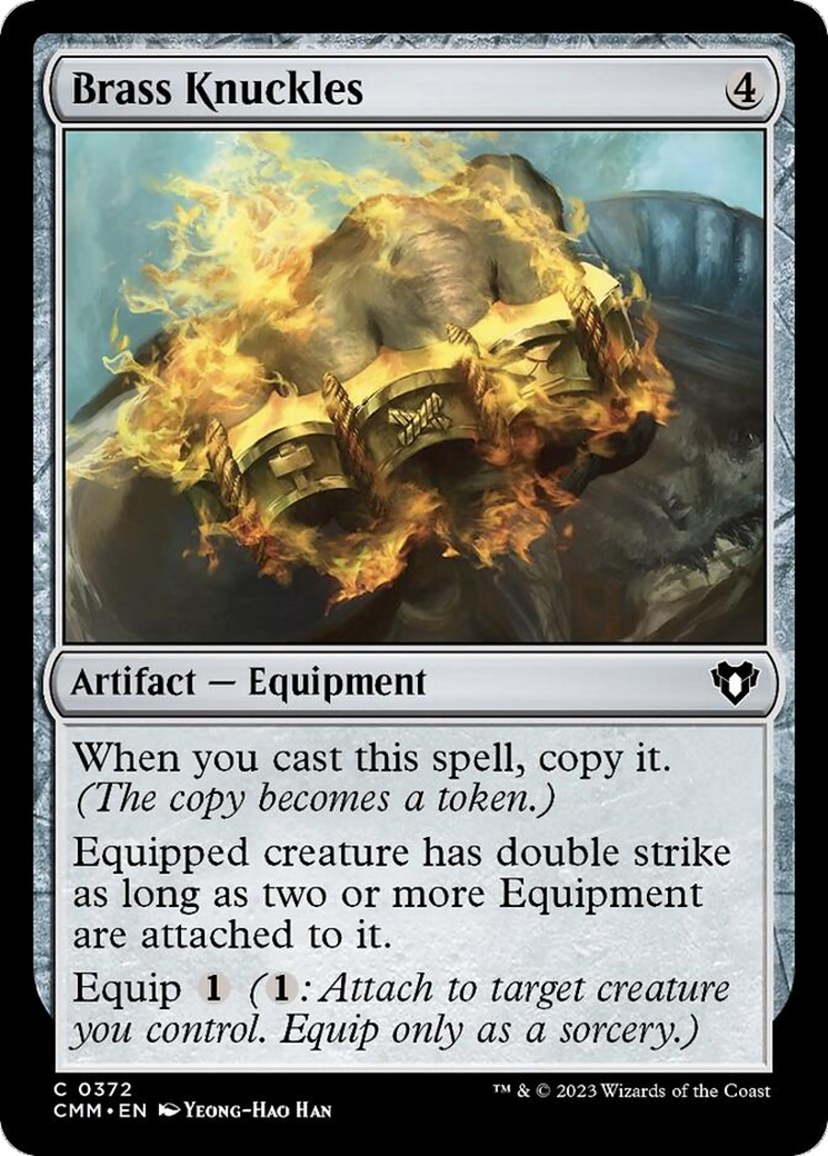 Brass Knuckles [Commander Masters] | Odin's Place