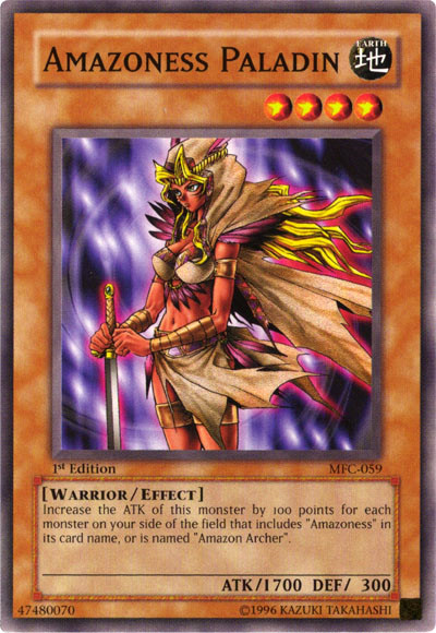 Amazoness Paladin [MFC-059] Common | Odin's Place