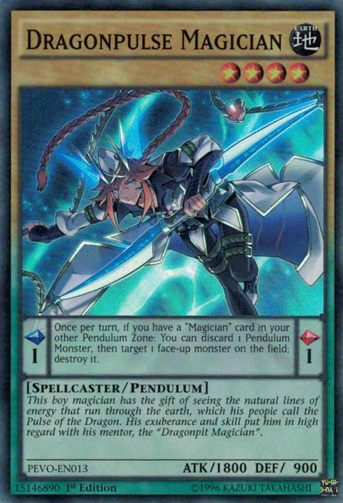 Dragonpulse Magician [PEVO-EN013] Super Rare | Odin's Place